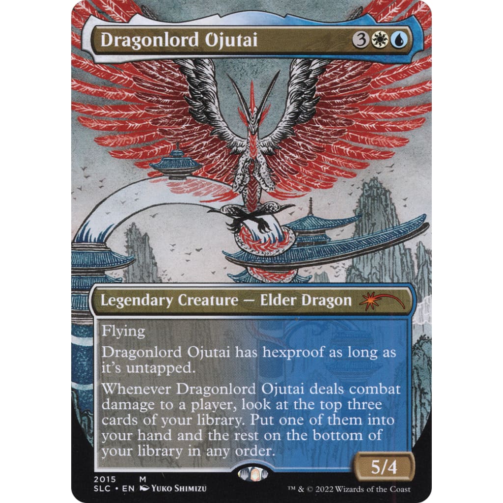 Dragonlord Ojutai (SLC-2015) (Borderless) - Single