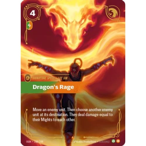 Dragon’s Rage (258/298) - Origins Foil - Single