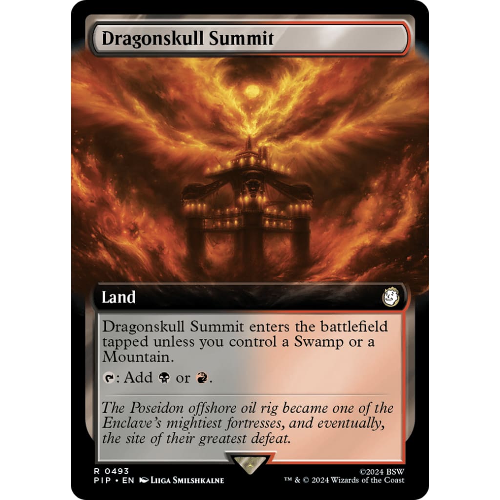 Dragonskull Summit (PIP-493): (Extended Art) Foil - Single