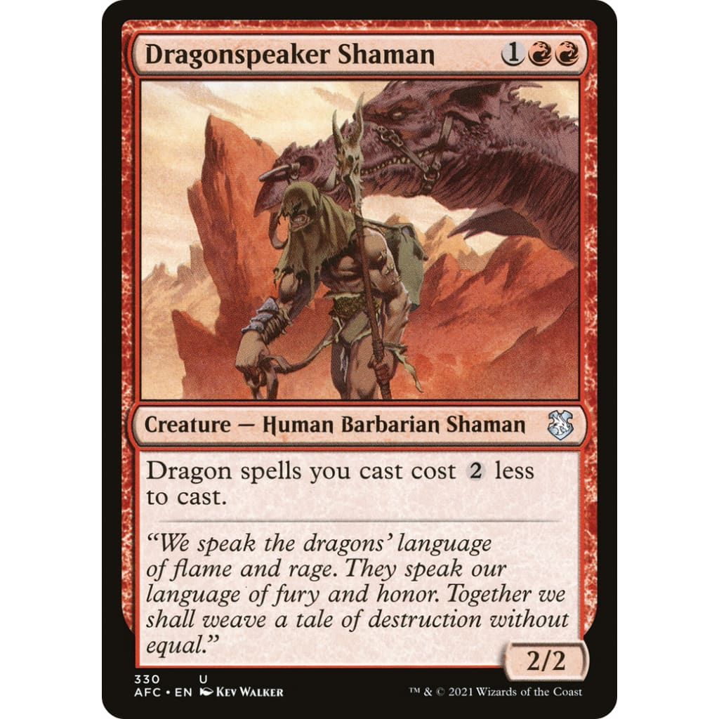 Dragonspeaker Shaman (AFC-330) - Single