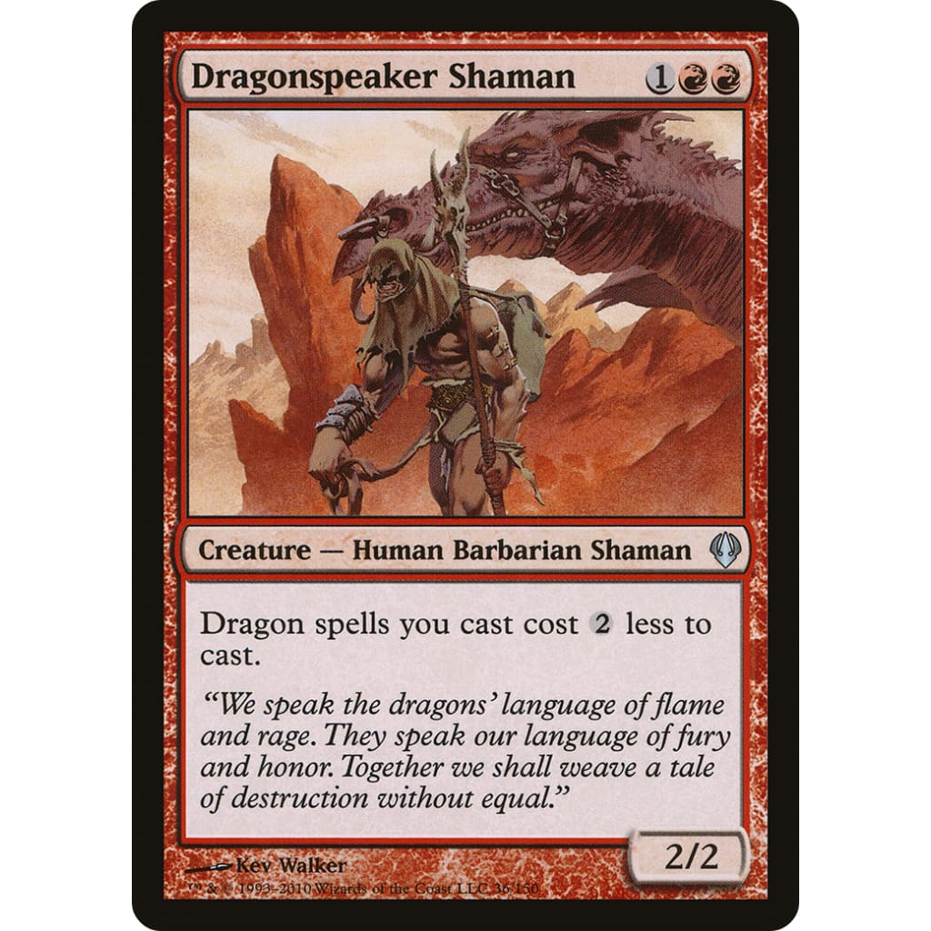 Dragonspeaker Shaman (ARC-036) - Single