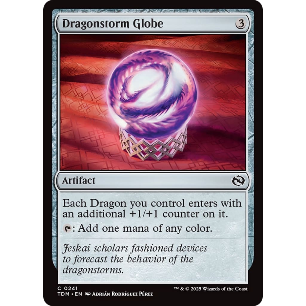 Dragonstorm Globe (TDM-241) Foil - Single