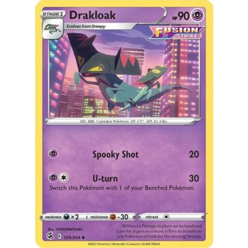 Drakloak (129/264) Uncommon - Single