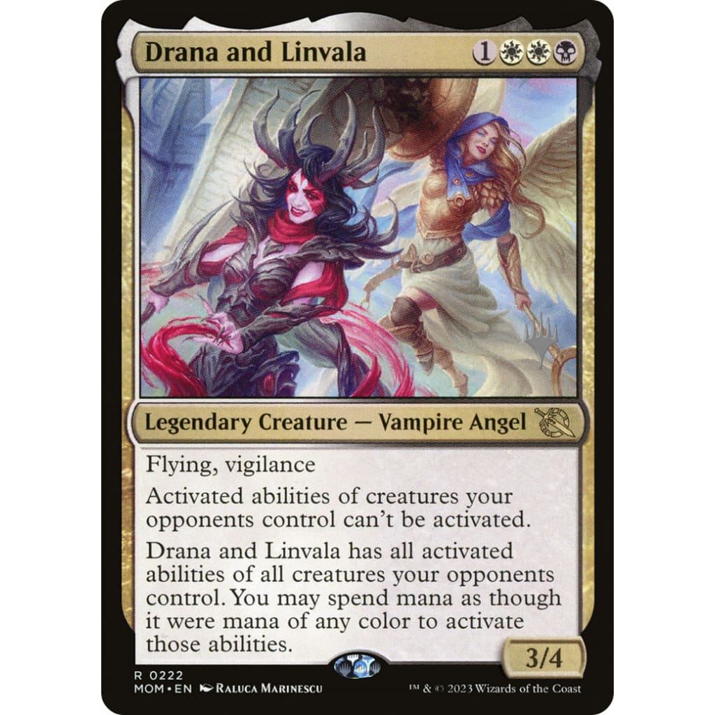 Drana and Linvala (PMOM-222P) Foil - Single