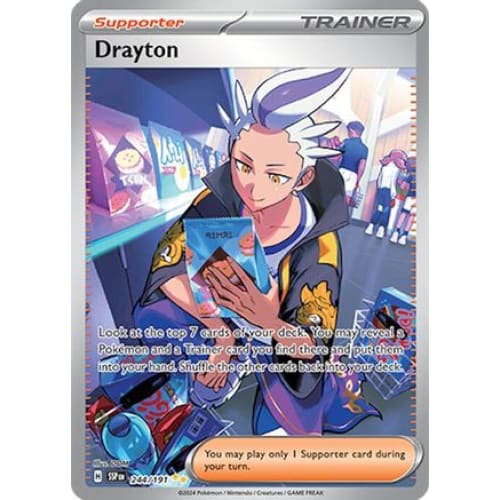 Drayton (244) Special Illustration Rare Holofoil - Single