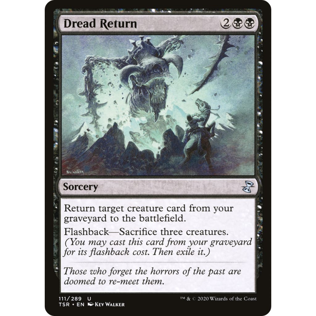 Dread Return (TSR-111) - Single