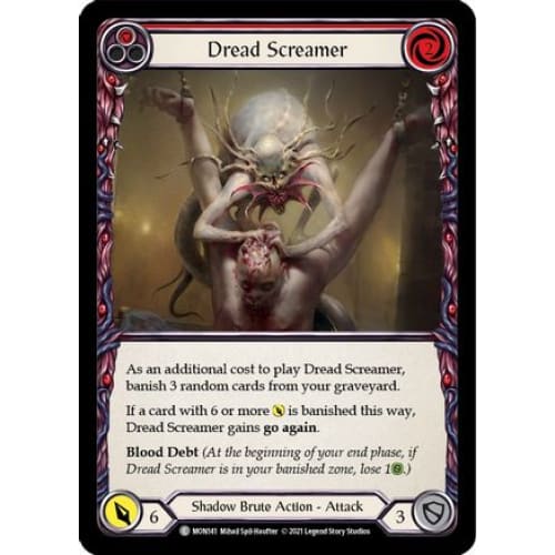 Dread Screamer (Red) (MONARCH) Unlimited Edition Rainbow