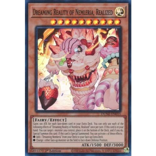 Dreaming Reality of Nemleria Realized - DUNE-EN015 Super