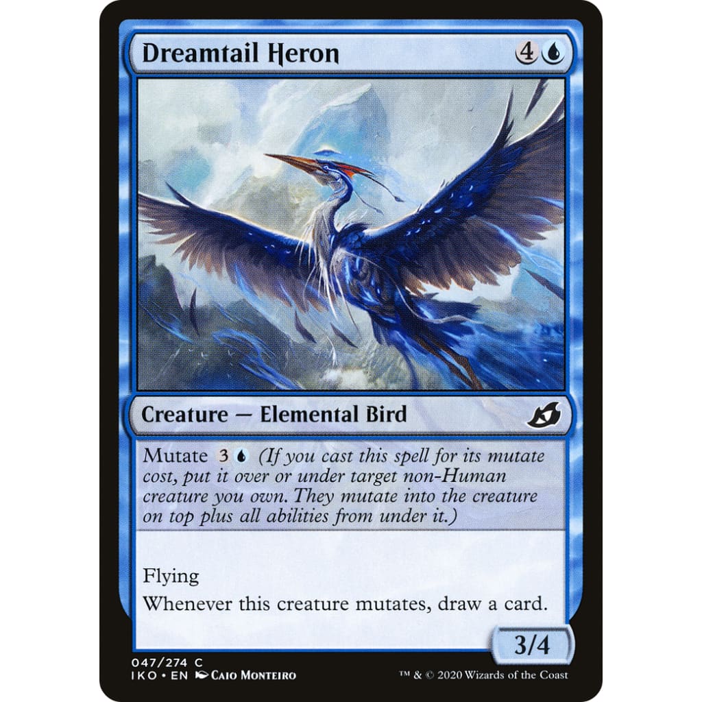 Dreamtail Heron (IKO-047) Foil - Single