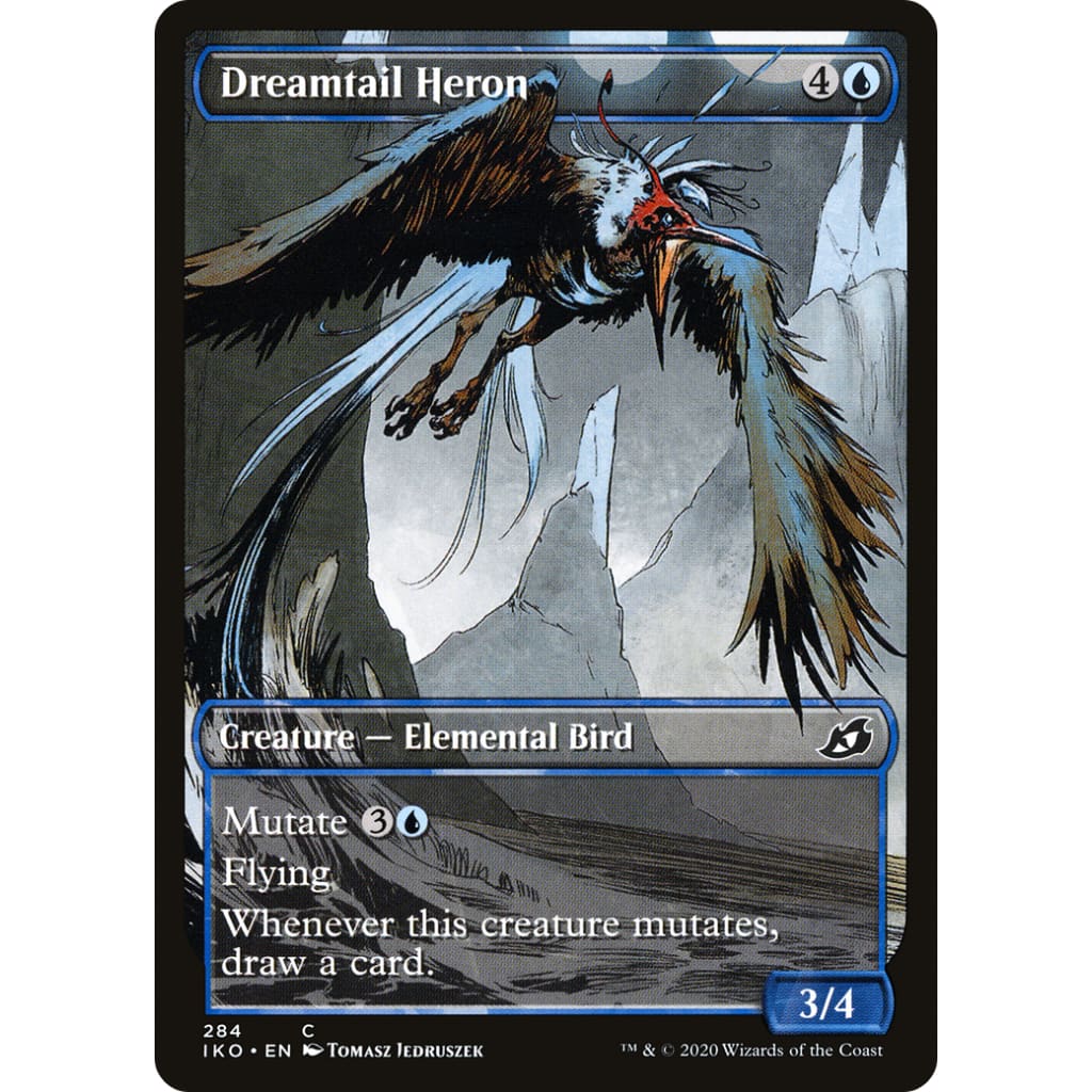 Dreamtail Heron (IKO-284): (Showcase) - Single