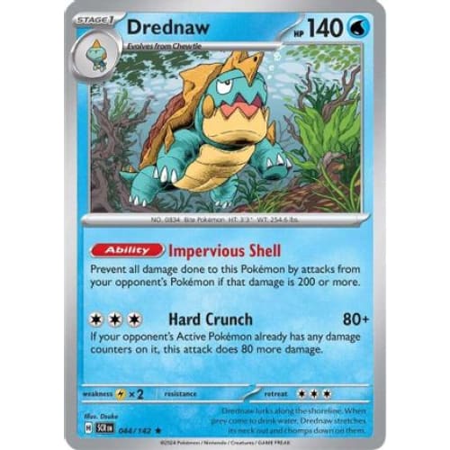 Drednaw (44) Rare Classic Holofoil - Single