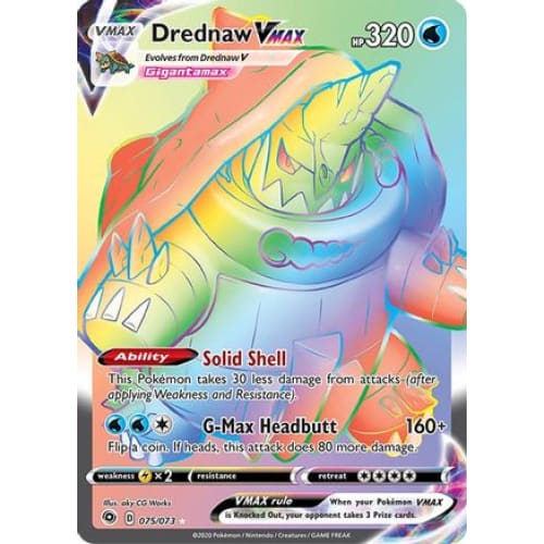 Drednaw VMAX (075/073) Holo Rare Holofoil - Single