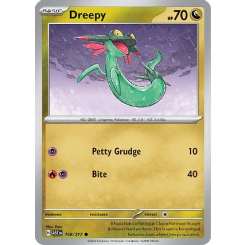 Dreepy - 158/217 (158) Common - Single