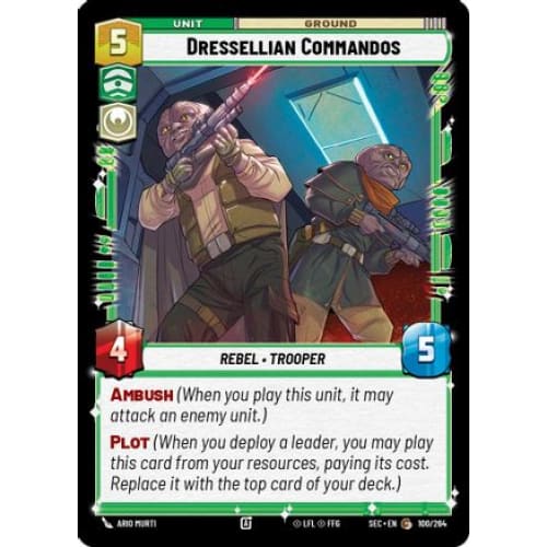 Dressellian Commandos (100/264) - Single
