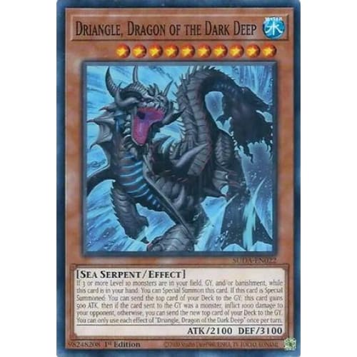 Driangle Dragon of the Dark Deep - SUDA-EN022 Common 1st