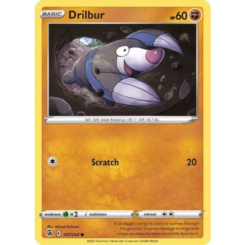 Drilbur (147/264) Common - Single