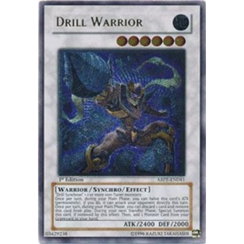 Drill Warrior (UTR) (ABPF-EN041) Ultimate Rare Unlimited