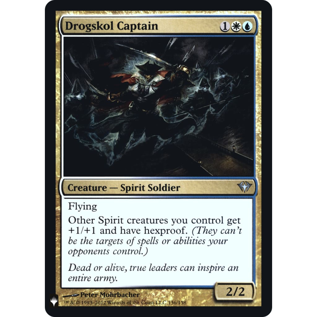 Drogskol Captain (PLST-DKA-136) Foil - Single