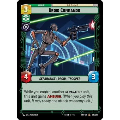 Droid Commando (081/257) Foil - Single