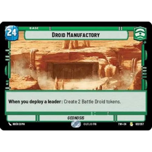 Droid Manufactory (022/257) - Single