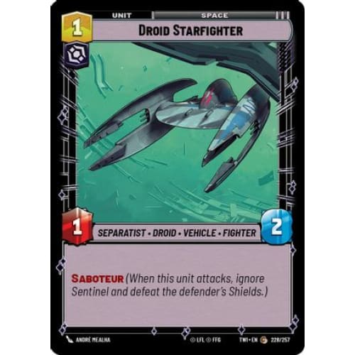 Droid Starfighter (228/257) - Single