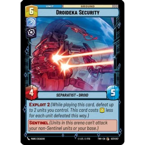 Droideka Security (037/257) Foil - Single