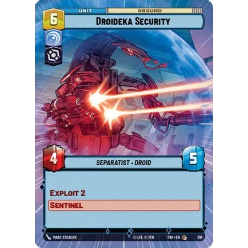 Droideka Security (Hyperspace) (310) Foil - Single