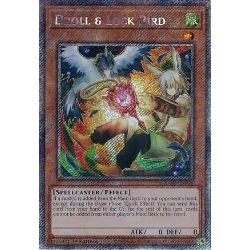 Droll & Lock Bird (Alternate Art) (Platinum Secret Rare)