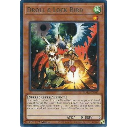 Droll & Lock Bird (TAMA-EN047) Rare 1st Edition - Single