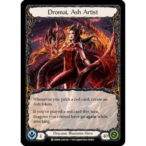 Dromai Ash Artist - HER066 (FLESH AND BLOOD: PROMO CARDS)
