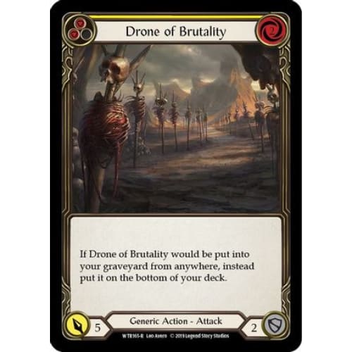 Drone of Brutality (Yellow) (WELCOME TO RATHE) Unlimited