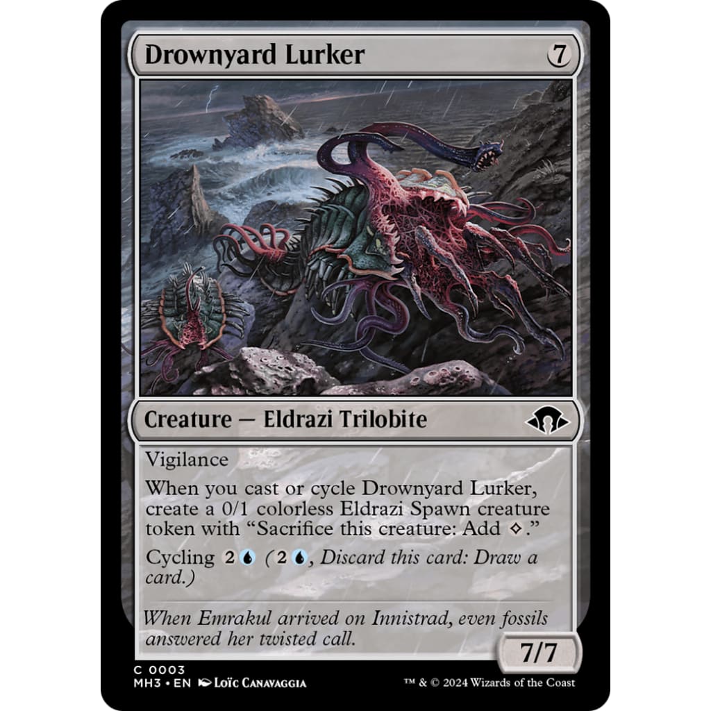 Drownyard Lurker (MH3-003) Foil - Single