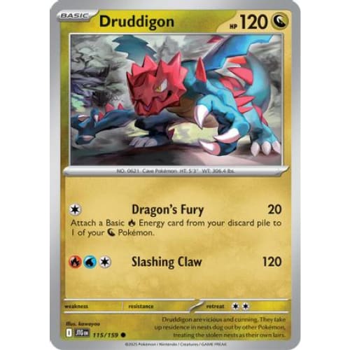 Druddigon (115) Common - Single