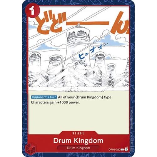 Drum Kingdom OP08-020 C Two Legends - Single