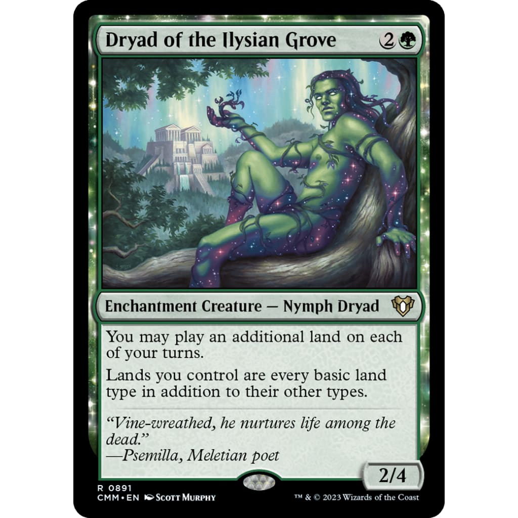 Dryad of the Ilysian Grove (CMM-891): (nyxtouched) - Single