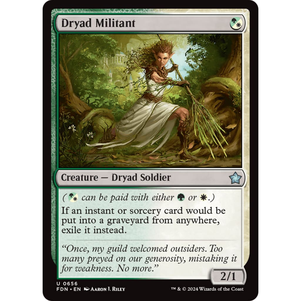 Dryad Militant (FDN-656) - Single