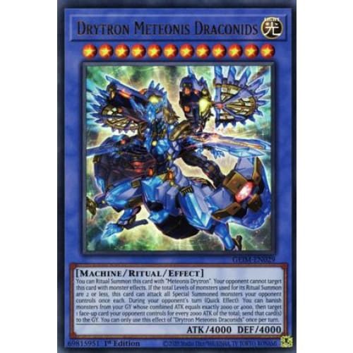Drytron Meteonis Draconids (GEIM-EN029) Ultra Rare 1st