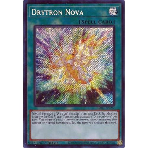 Drytron Nova (Secret Rare) - RA04-EN097 Secret Rare 1st