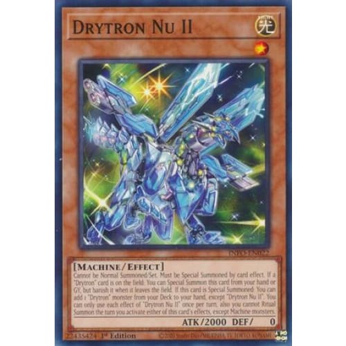 Drytron Nu II - INFO-EN022 Common 1st Edition - Single