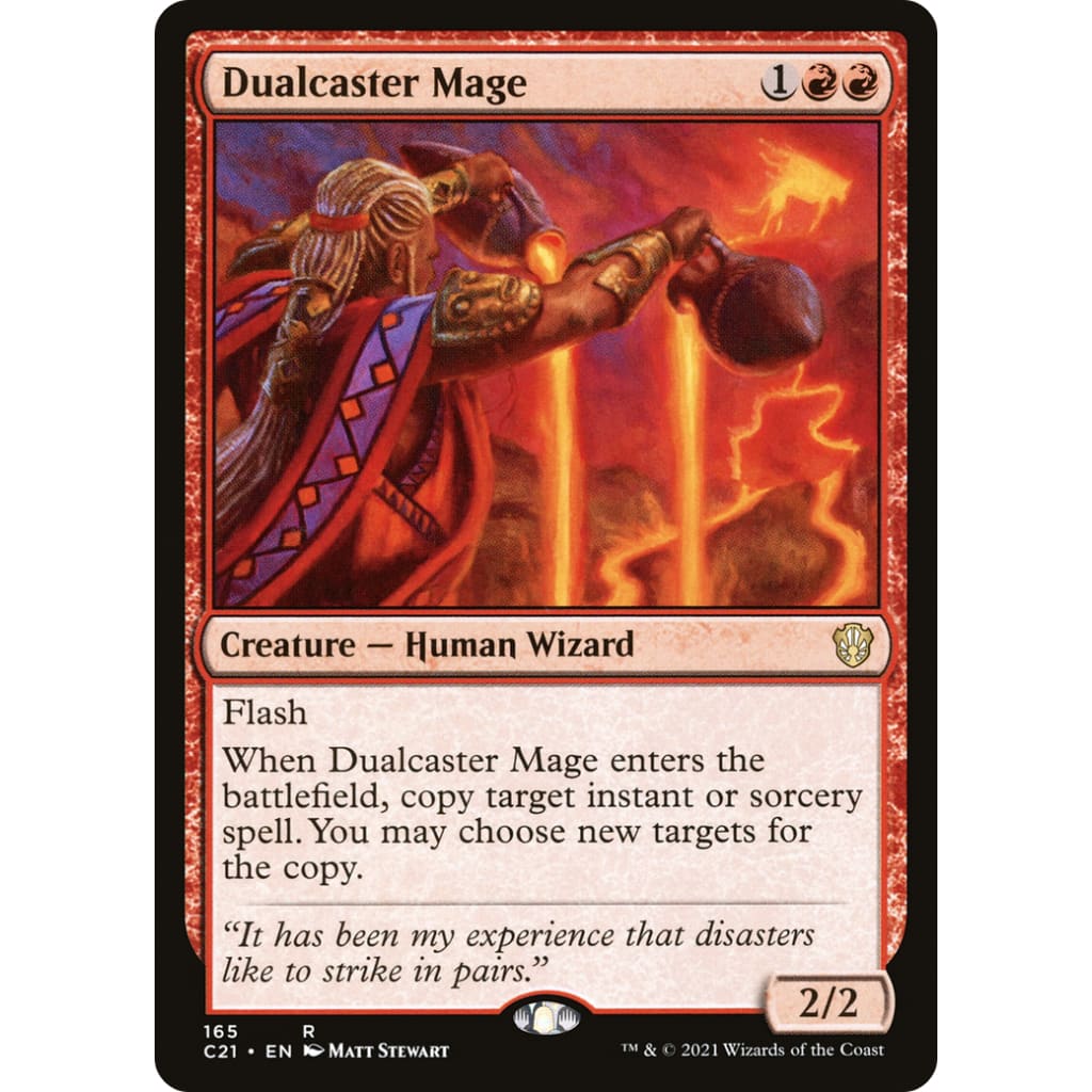 Dualcaster Mage (C21-165) - Single