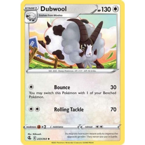 Dubwool (223/264) Uncommon - Single