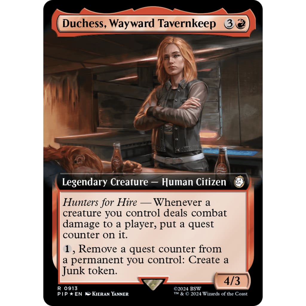 Duchess Wayward Tavernkeep (PIP-913): (Extended Art) Foil