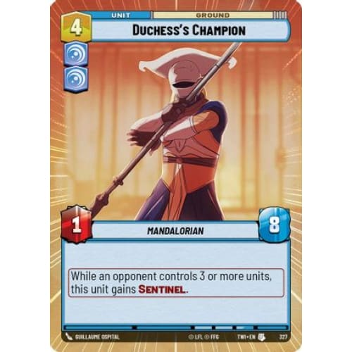 Duchess’s Champion (Hyperspace) (327) - Single