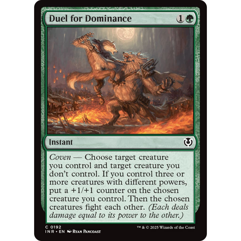 Duel for Dominance (INR-192) - Single