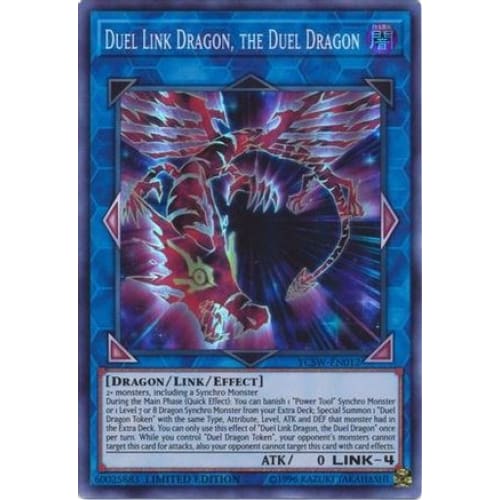 Duel Link Dragon the (SR) (YCSW-EN012) Super Rare Limited