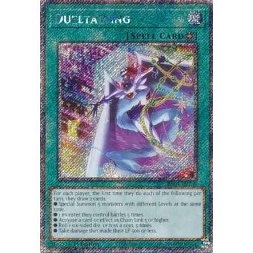 Dueltaining (Platinum Secret Rare) - RA04-EN286 Platinum