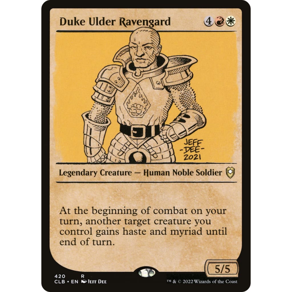 Duke Ulder Ravengard (CLB): (Showcase) - Single