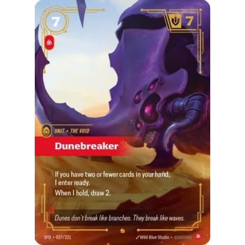 Dunebreaker (027/221) - Spiritforged Foil - Single