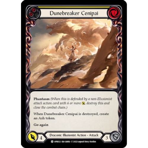 Dunebreaker Cenipai (Yellow) (UPRISING) Rainbow Foil