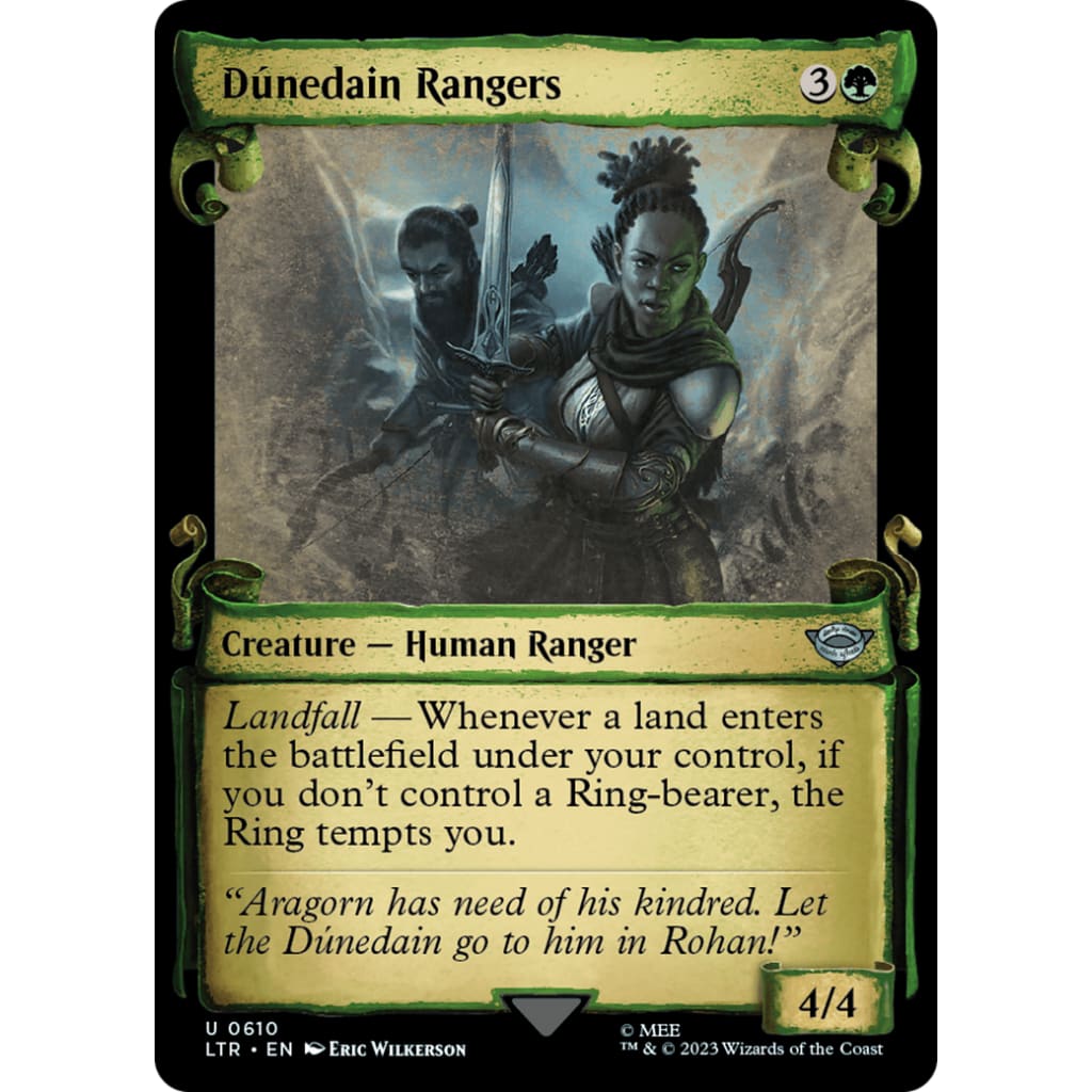 Dúnedain Rangers (LTR-610): (Showcase) Foil - Single